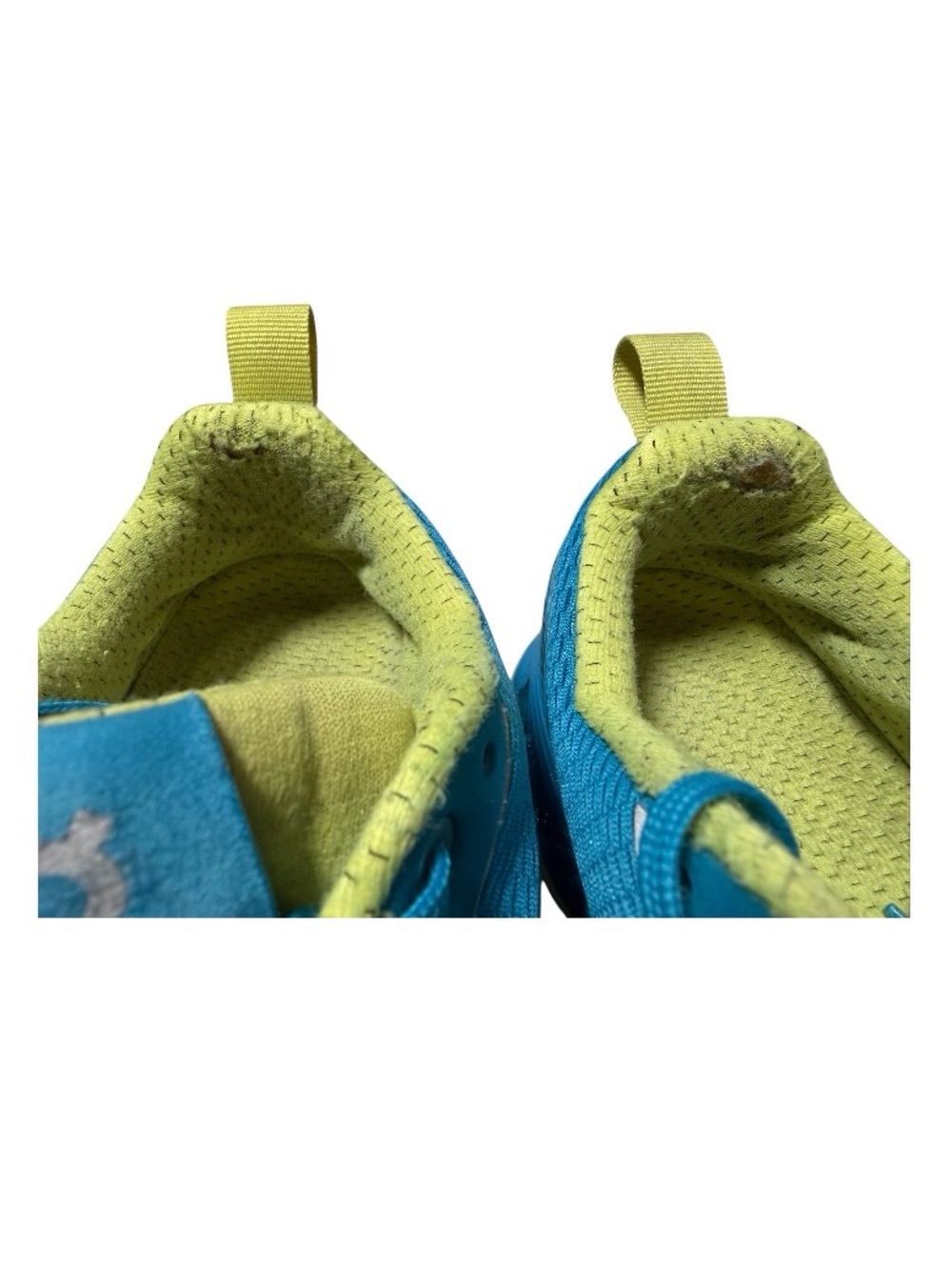 On Cloud Cloudflyer Blue/ Yellow Maui/ Lemon Running Shoes Womens Size 6.5 - Picture 5 of 7